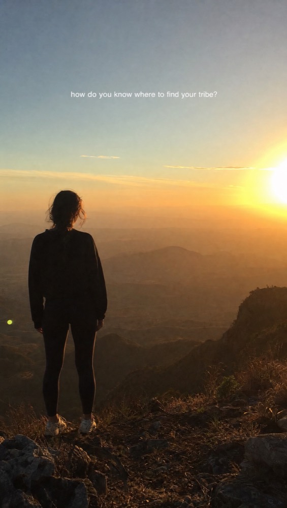 How do you know where to find your tribe?