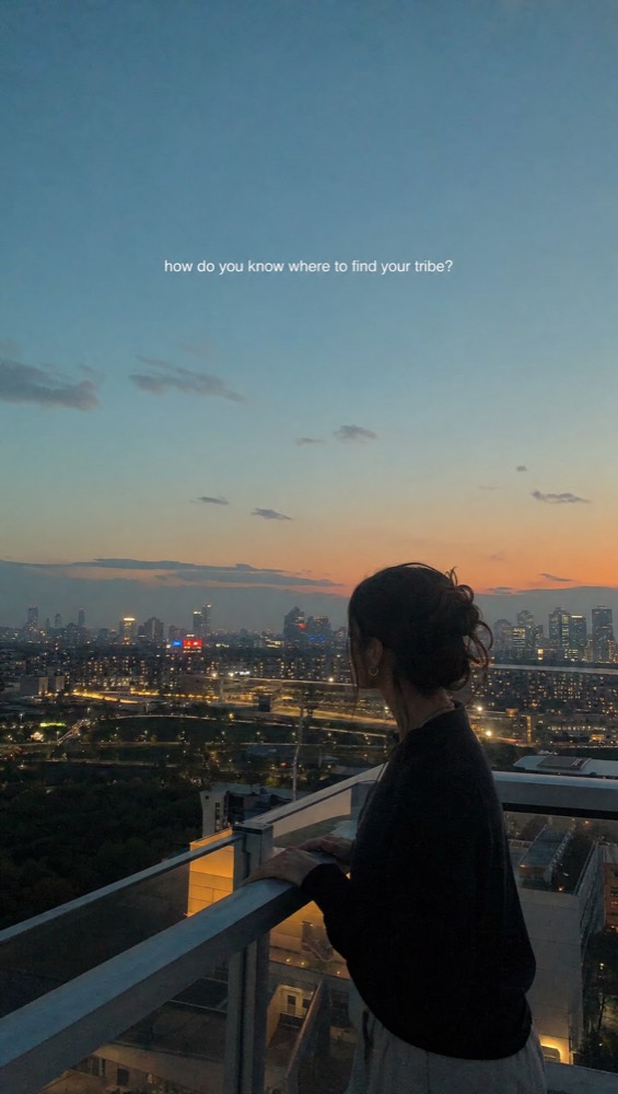 How do you know where to find your tribe?